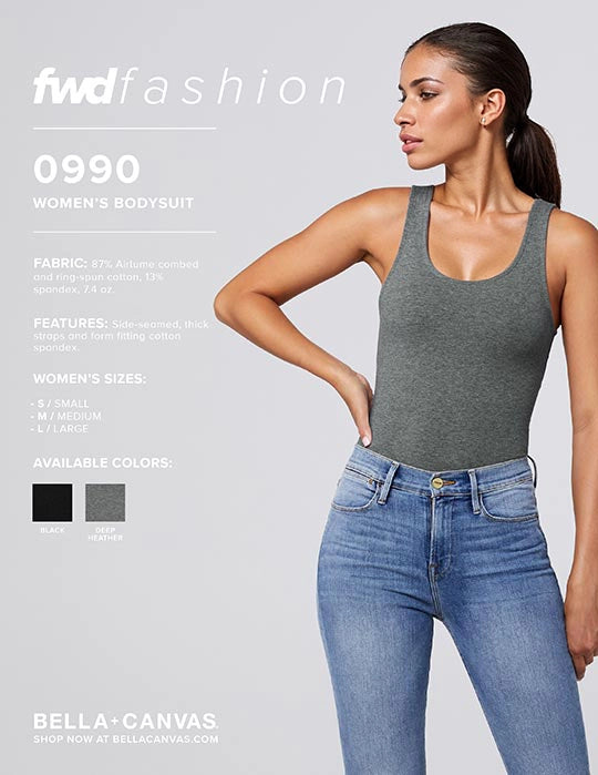 Women's Bodysuit Bella+Canvas  0990