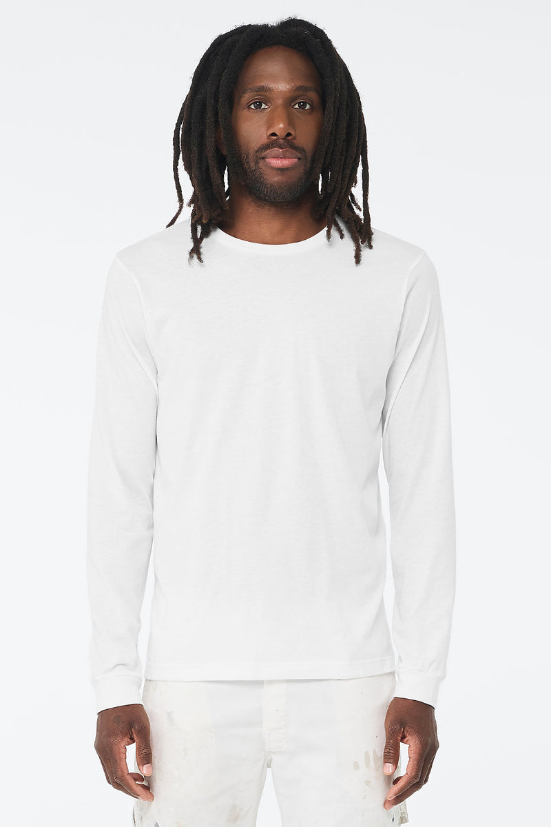 Unisex Heather CVC Long Sleeve Tee  Bella+Canvas  3501CVC  3-XL & 4-XL