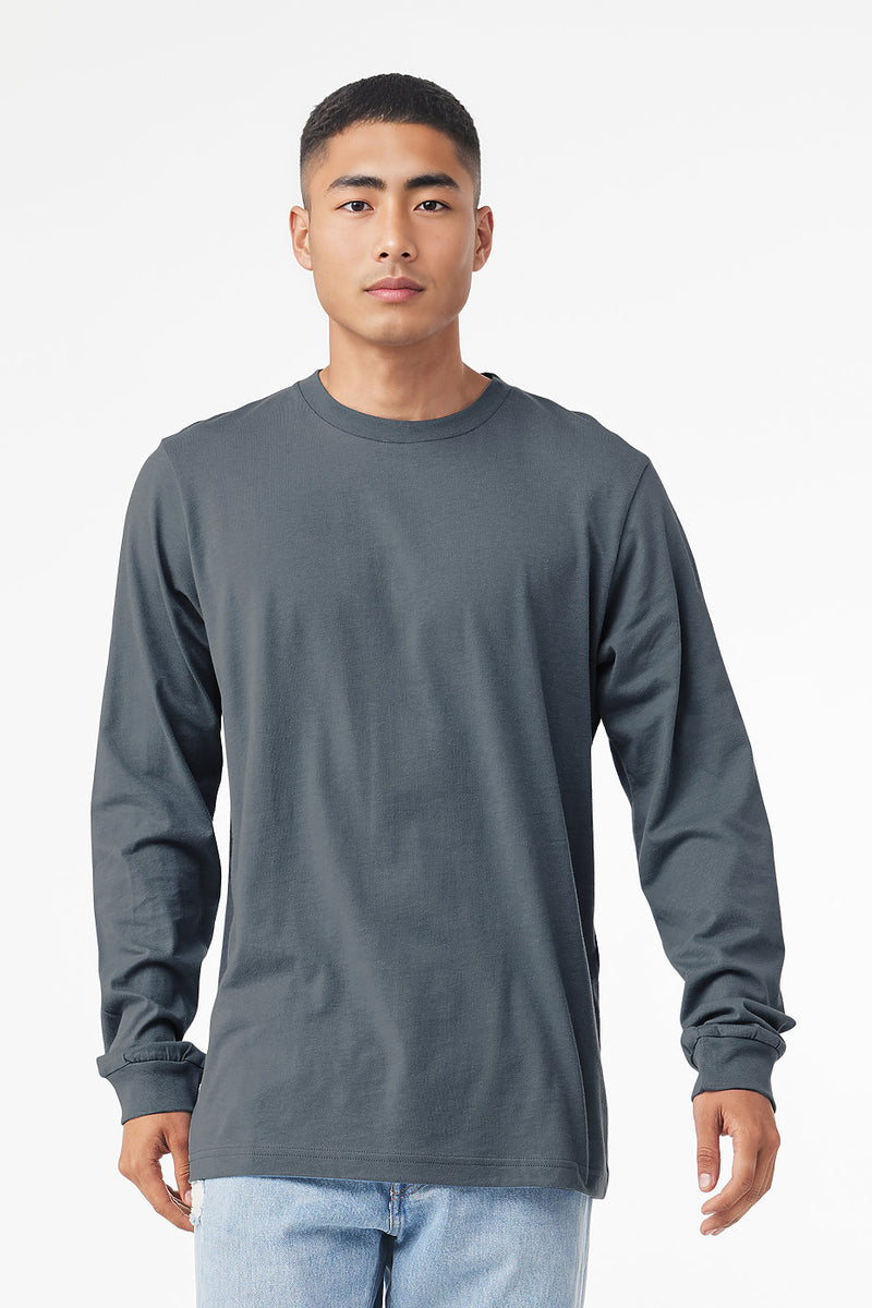 Unisex Jersey Long Sleeve Tee  Bella+Canvas  3501  X-LARGE & XX-LARGE