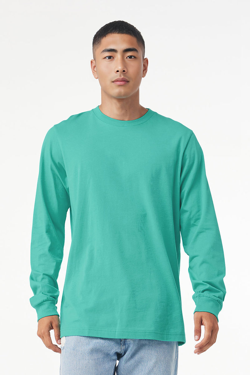 Unisex Jersey Long Sleeve Tee  Bella+Canvas  3501  X-LARGE & XX-LARGE