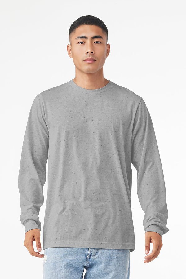 Unisex Heather CVC Long Sleeve Tee  Bella+Canvas  3501CVC  3-XL & 4-XL