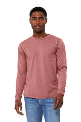 Unisex Heather CVC Long Sleeve Tee  Bella+Canvas  3501CVC  3-XL & 4-XL