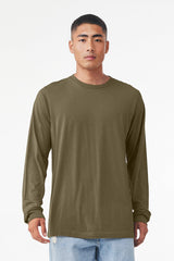 Unisex Heather CVC Long Sleeve Tee  Bella+Canvas  3501CVC  3-XL & 4-XL