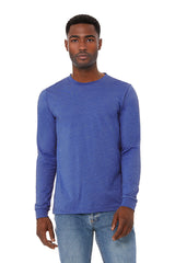 Unisex Heather CVC Long Sleeve Tee  Bella+Canvas  3501CVC  3-XL & 4-XL