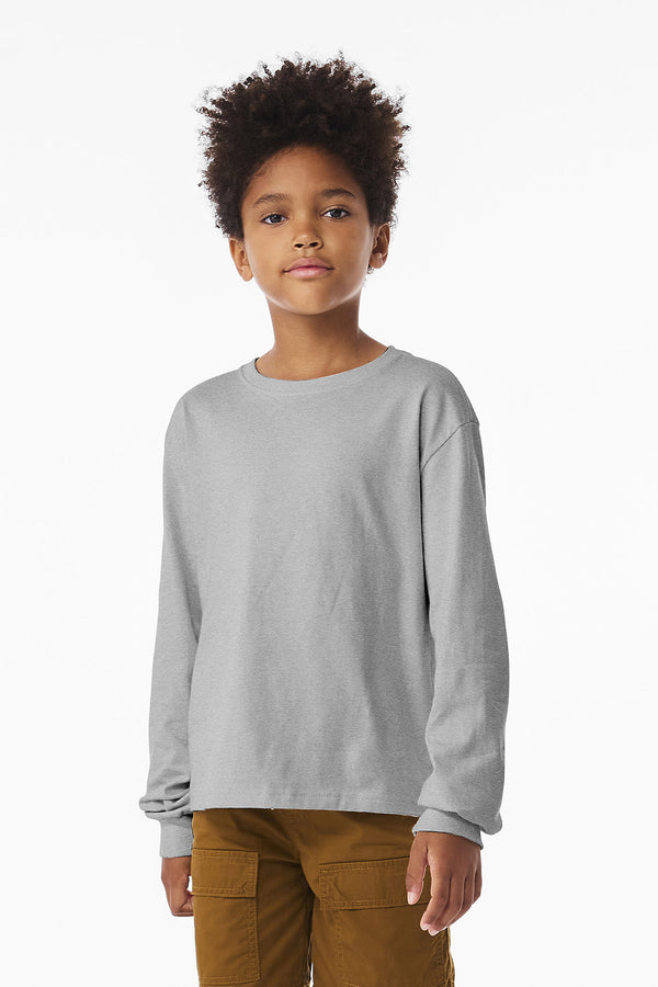 Youth Heavyweight Long Sleeve Tee  Bella+Canvas  3511Y