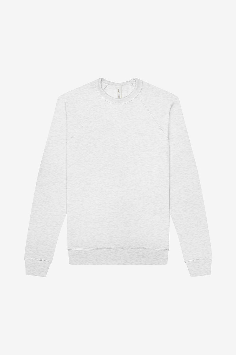 Unisex Sponge Fleece Raglan Sweatshirt Bella+Canvas 3901  SMALL & MEDIUM