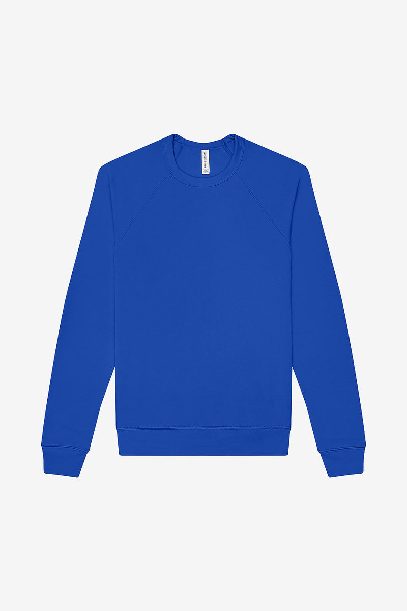 Unisex Sponge Fleece Raglan Sweatshirt Bella+Canvas 3901  SMALL & MEDIUM