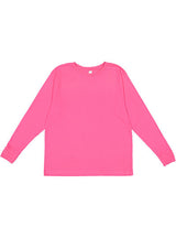 Youth Long Sleeve Fine Jersey Tee  LAT  6201  YOUTH X-LARGE