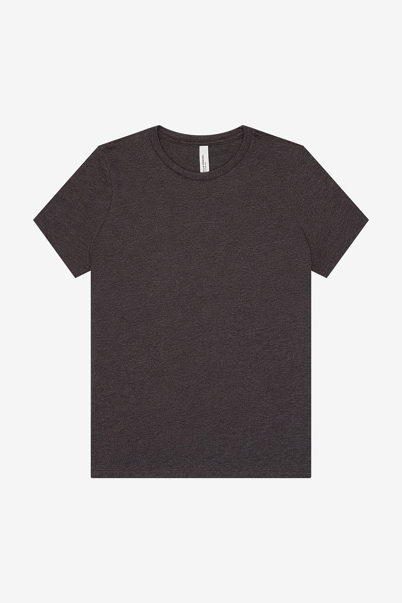 Women's Relaxed Heather CVC Short Sleeve Tee 6400 CVC L & XL