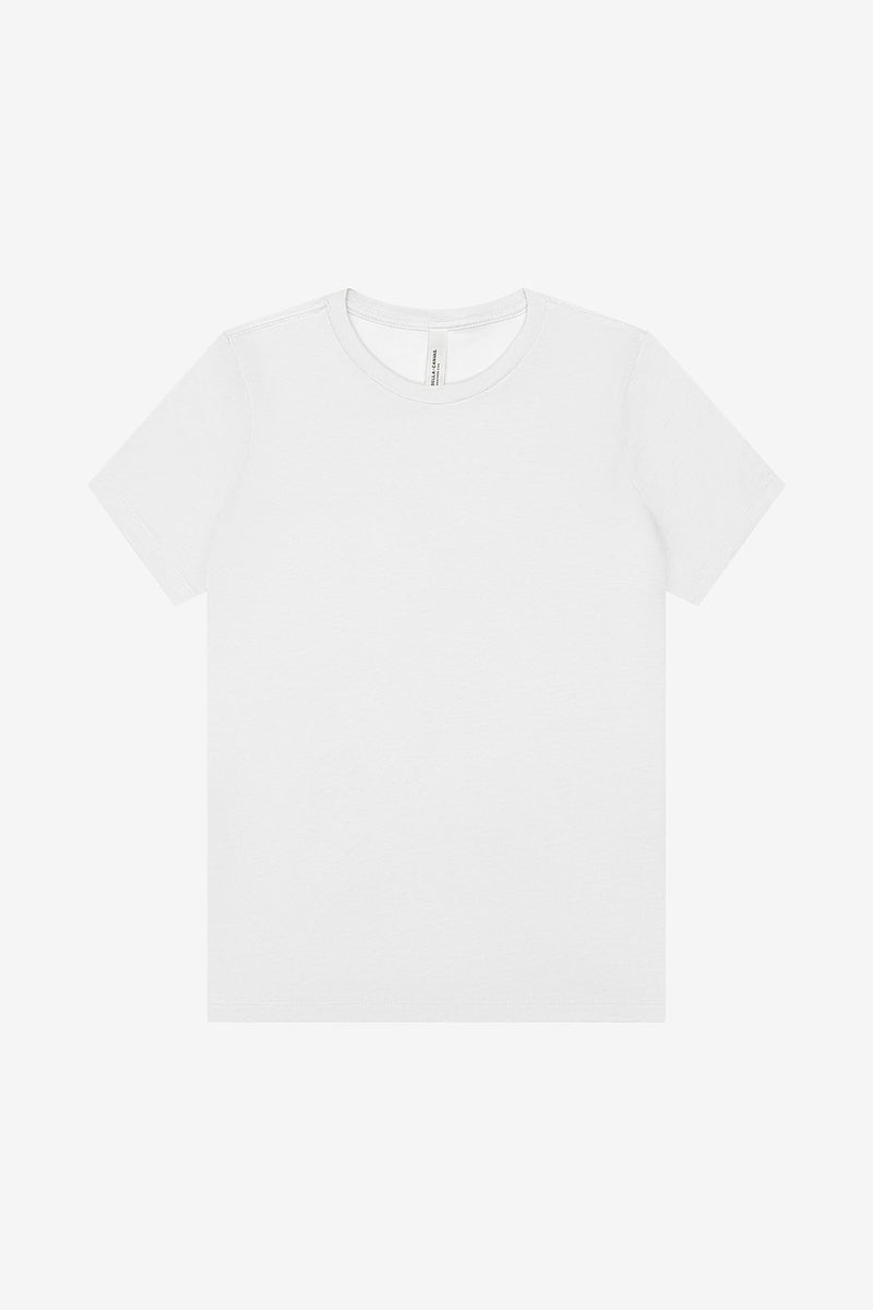 Women's Relaxed Heather CVC Short Sleeve Tee 6400 CVC L & XL