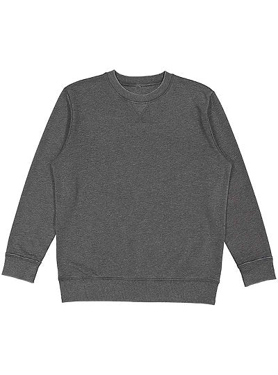 Unisex Crew Neck Pullover Vintage Wash Fleece Sweatshirt  LAT  6935