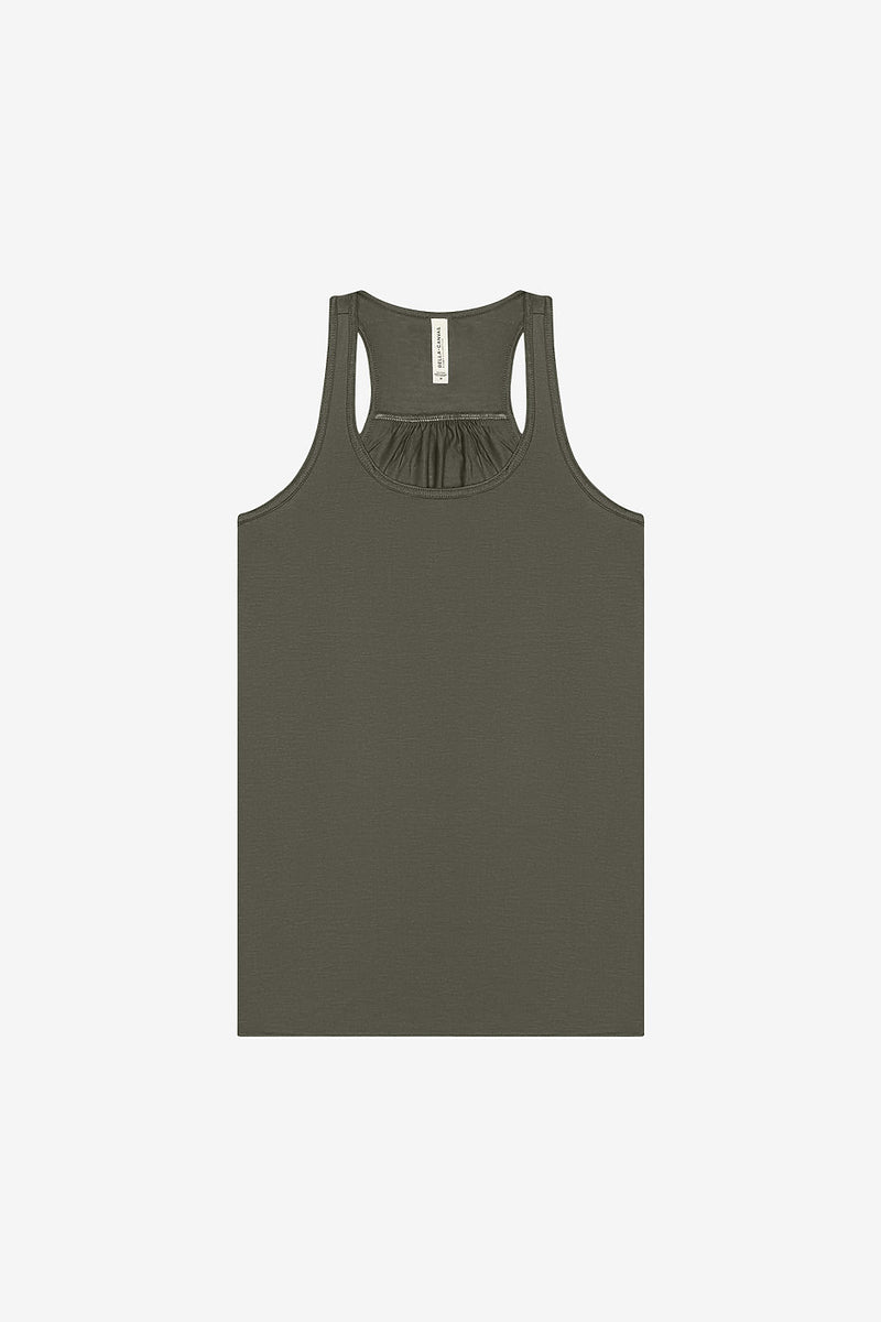 Women's Flowy Racerback Tank Bella+Canvas 8800 XS, S, & M