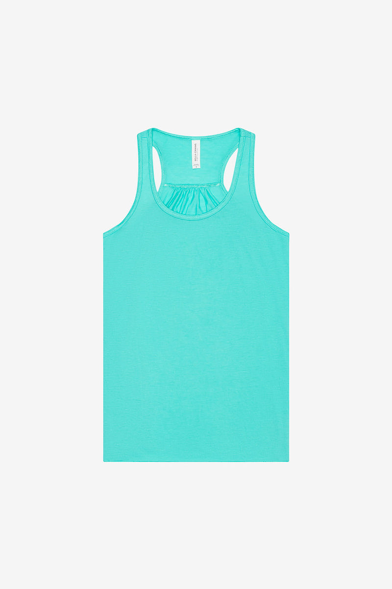 Women's Flowy Racerback Tank Bella+Canvas 8800 XS, S, & M