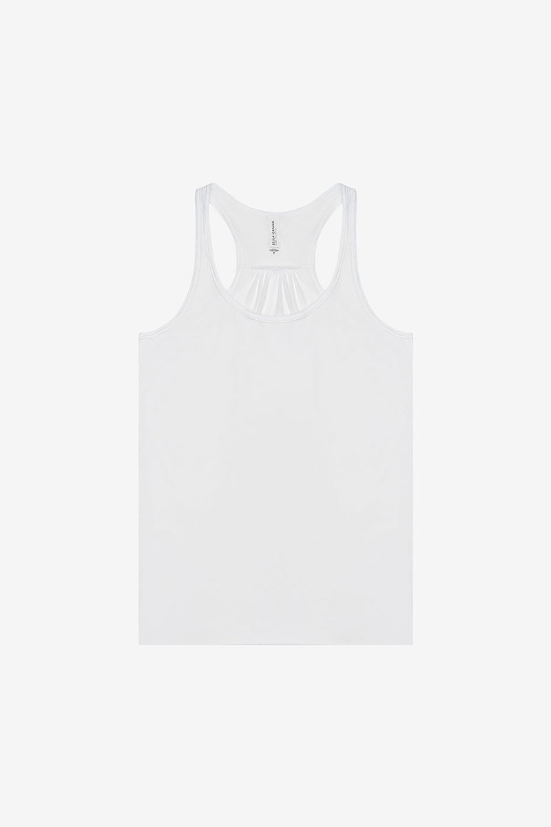 Women's Flowy Racerback Tank Bella+Canvas 8800 XS, S, & M
